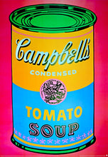 Load image into Gallery viewer, Campbell's Tomato Soup (Neon - XXL) Print Andy Warhol
