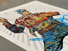 Load image into Gallery viewer, Captain America - American Outlaw (1/1) Print - Hand Embellished Dillon Boy