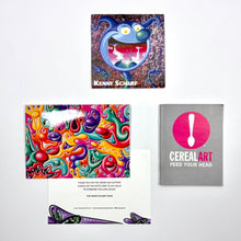 Load image into Gallery viewer, Cat Eye Guy Sculpture Kenny Scharf