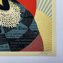 Load image into Gallery viewer, Champion of Justice (RBG) Print Shepard Fairey