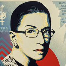Load image into Gallery viewer, Champion of Justice (RBG) Print Shepard Fairey