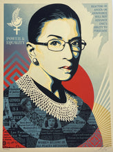 Load image into Gallery viewer, Champion of Justice (RBG) Print Shepard Fairey