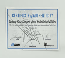 Load image into Gallery viewer, Colores Para Siempre (Hand Embellished) Print - Hand Embellished Saber