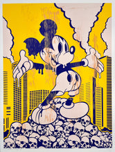 Load image into Gallery viewer, Corporations Kill - Mickey Mouse Print - Hand Embellished Dillon Boy