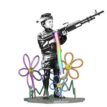 Load image into Gallery viewer, Crayon Shooter Polystone Sculpture Vinyl Figure Banksy