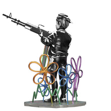 Load image into Gallery viewer, Crayon Shooter Polystone Sculpture Vinyl Figure Banksy