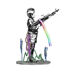 Load image into Gallery viewer, Crayon Shooter Polystone Sculpture Vinyl Figure Banksy