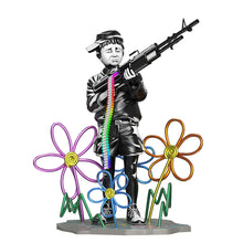 Load image into Gallery viewer, Crayon Shooter Polystone Sculpture Vinyl Figure Banksy