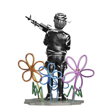 Load image into Gallery viewer, Crayon Shooter Polystone Sculpture Vinyl Figure Banksy