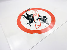 Load image into Gallery viewer, Cut & Run Rat Stencil Poster Print Banksy