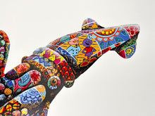 Load image into Gallery viewer, Cyan Tipoff (Hand Finished) Print - Hand Embellished Louis Masai