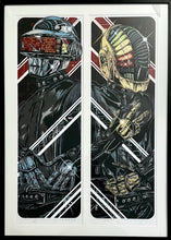 Load image into Gallery viewer, Daft Punk 'Guy & Thomas 2-Print Set' (Framed) Print Rhys Cooper