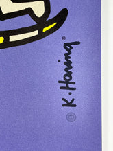 Load image into Gallery viewer, Dancing Cats and Dogs Print Keith Haring