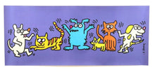 Load image into Gallery viewer, Dancing Cats and Dogs Print Keith Haring