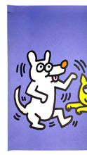 Load image into Gallery viewer, Dancing Cats and Dogs Print Keith Haring