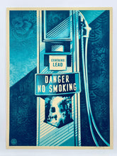 Load image into Gallery viewer, Danger No Smoking Print Shepard Fairey
