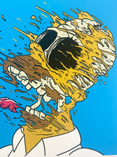 Load image into Gallery viewer, Deconstructed Homer - Blue Edition Print Matt Gondek