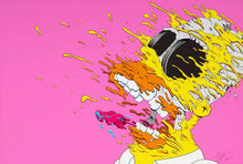 Load image into Gallery viewer, Doconstructed Homer (Pink Cocaine Edition) Print Matt Gondek