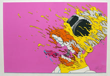 Load image into Gallery viewer, Doconstructed Homer (Pink Cocaine Edition) Print Matt Gondek