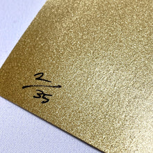 Load image into Gallery viewer, Don't Blame The Artist (Gold Variant) Print Ripoff