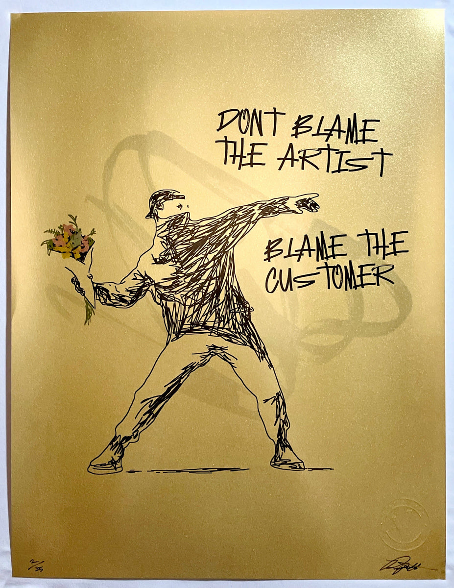 Don't Blame The Artist (Gold Variant) – Post Modern Vandal