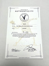 Load image into Gallery viewer, Don't Blame The Artist (Gold Variant) Print Ripoff