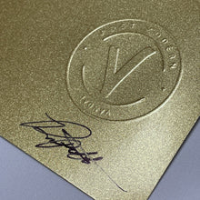 Load image into Gallery viewer, Don't Blame The Artist (Gold Variant) Print Ripoff