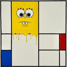 Load image into Gallery viewer, Dripping MondriBob Painting CDJ