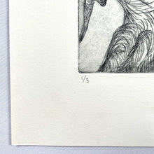 Load image into Gallery viewer, Etching Tree Print - Hand Embellished Madeleine Logan