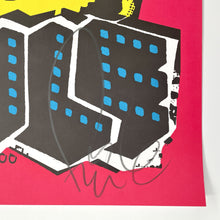 Load image into Gallery viewer, Faile Dog (Black Light) Print FAILE