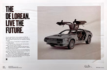 Load image into Gallery viewer, Fictional Advertisement Poster - Delorean Print Daniel Arsham
