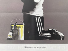 Load image into Gallery viewer, Forgive Us Our Trespassing Print Banksy