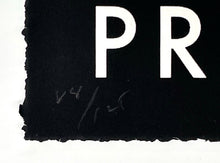 Load image into Gallery viewer, Freedom / Prosperity at any Price (Black) Print Cleon Peterson