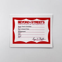 Load image into Gallery viewer, Good Time Skate Deck Ryan Travis Christian