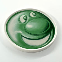 Load image into Gallery viewer, Green Face Ceramic Plate Ceramic Kenny Scharf