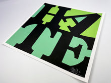 Load image into Gallery viewer, HATE (Green), 2006 Print D*face