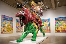 Load image into Gallery viewer, He-Man and Battle Cat 17" Art Figure Set Vinyl Figure Madsaki