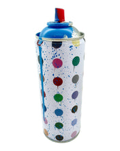 Load image into Gallery viewer, Hirst Dots (Cyan) Spray Can Spray Paint Can Mr. Brainwash