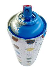 Load image into Gallery viewer, Hirst Dots (Cyan) Spray Can Spray Paint Can Mr. Brainwash