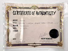 Load image into Gallery viewer, Homer Simpson - Louis Vuitton (Double Neon Series) Painting Jago Oner