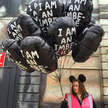 Load image into Gallery viewer, I Am An Imbecile Balloon (Banksy's Dismaland) Vinyl Figure David Shrigley