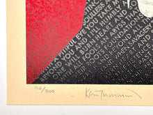 Load image into Gallery viewer, Ian Curtis Heart and Soul Print Shepard Fairey