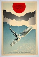 Load image into Gallery viewer, Icarus Democracy Print Shepard Fairey