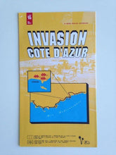 Load image into Gallery viewer, Invasion Cote d'Azur Map Print Invader