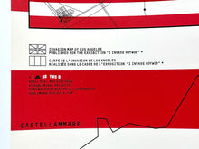 Load image into Gallery viewer, Invasion Map of Los Angeles (Rare Flat) Book/Booklet Invader