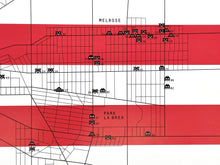 Load image into Gallery viewer, Invasion Map of Los Angeles (Rare Flat) Book/Booklet Invader