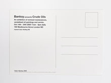 Load image into Gallery viewer, 'Kate Moss' Crude Oils Invitation Postcard Postcard Banksy