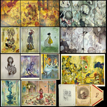 Load image into Gallery viewer, Kindling Portfolio of 12 PRINTS (Hand-signed + Drawing) Print James Jean