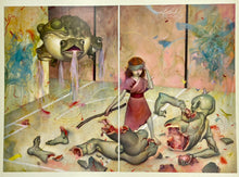 Load image into Gallery viewer, Kindling Portfolio of 12 PRINTS (Hand-signed + Drawing) Print James Jean