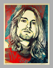 Load image into Gallery viewer, Kurt Cobain Print Shepard Fairey